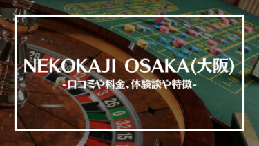 NEKOKAJI OSAKA(大阪)の評判や口コミは？料金やアクセス、体験談や特徴を解説！
