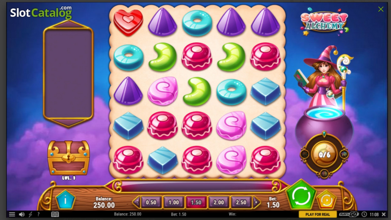 sweetalchemyゲーム画面