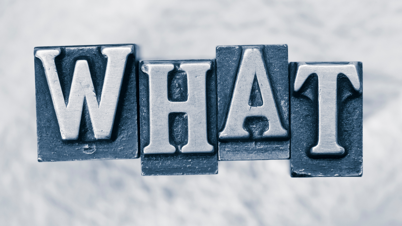 whatの文字