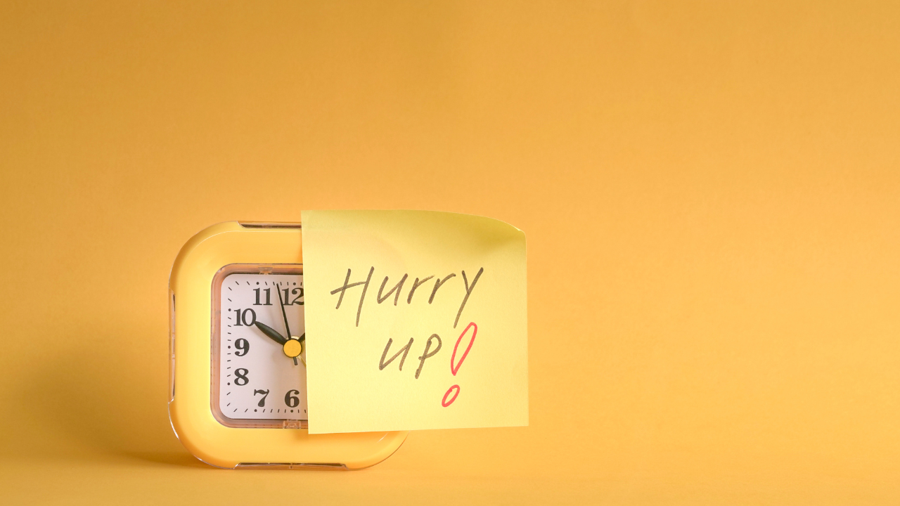 時計とhurry-upのメモ
