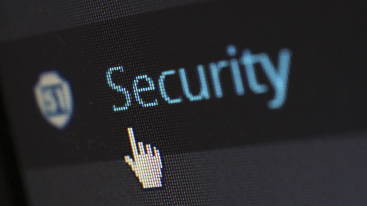 securityの画面