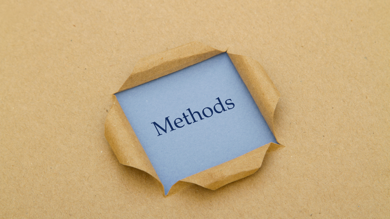 methodsの文字