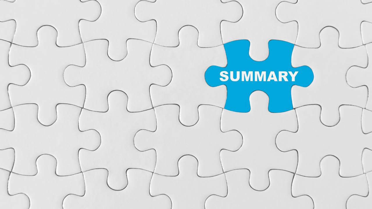 summaryのパズル
